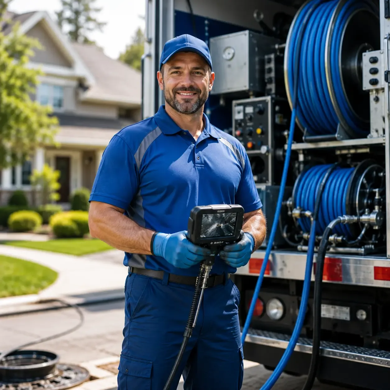 Local outdoor drain cleaning specialists in Strathmore, CA